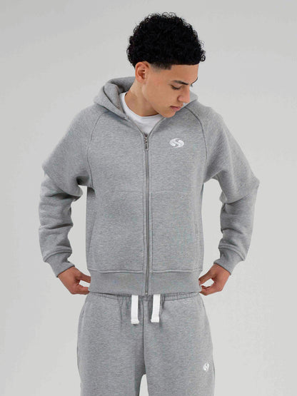 Sportz Zip-Jacket | Grey