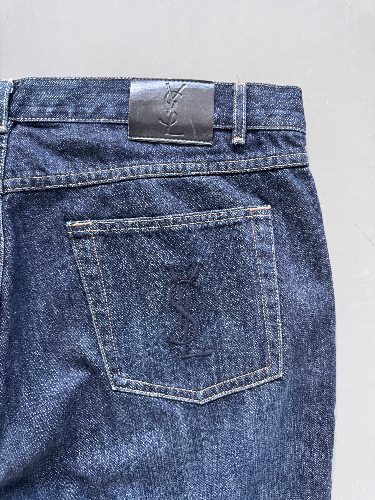 YSL Vintage Sraight-Fit Jeans | XL