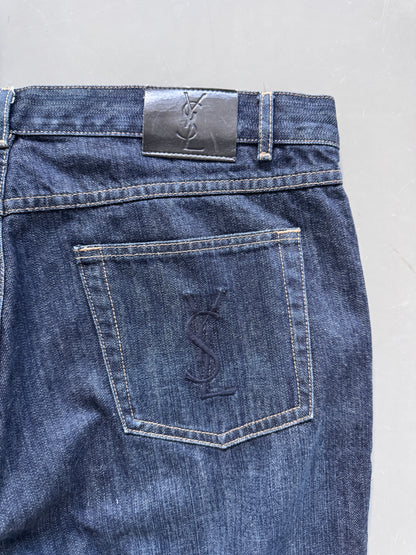 YSL Vintage Sraight-Fit Jeans | XL