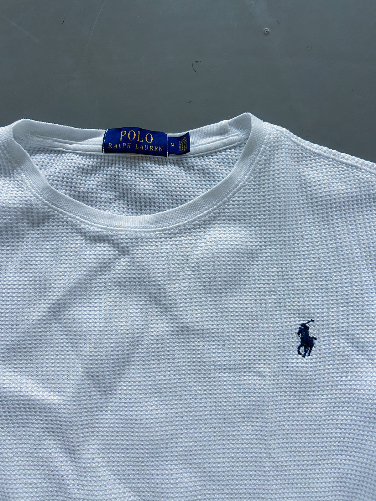 Polo Ralph Lauren Vintage *Waffle* Longsleeve / Pullover | M