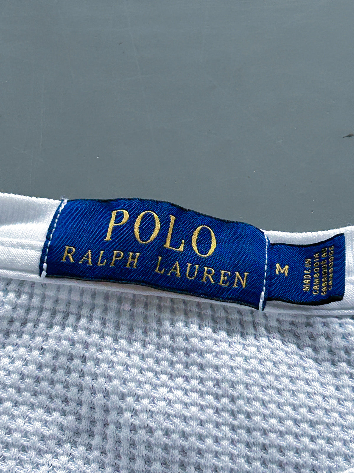 Polo Ralph Lauren Vintage *Waffle* Longsleeve / Pullover | M