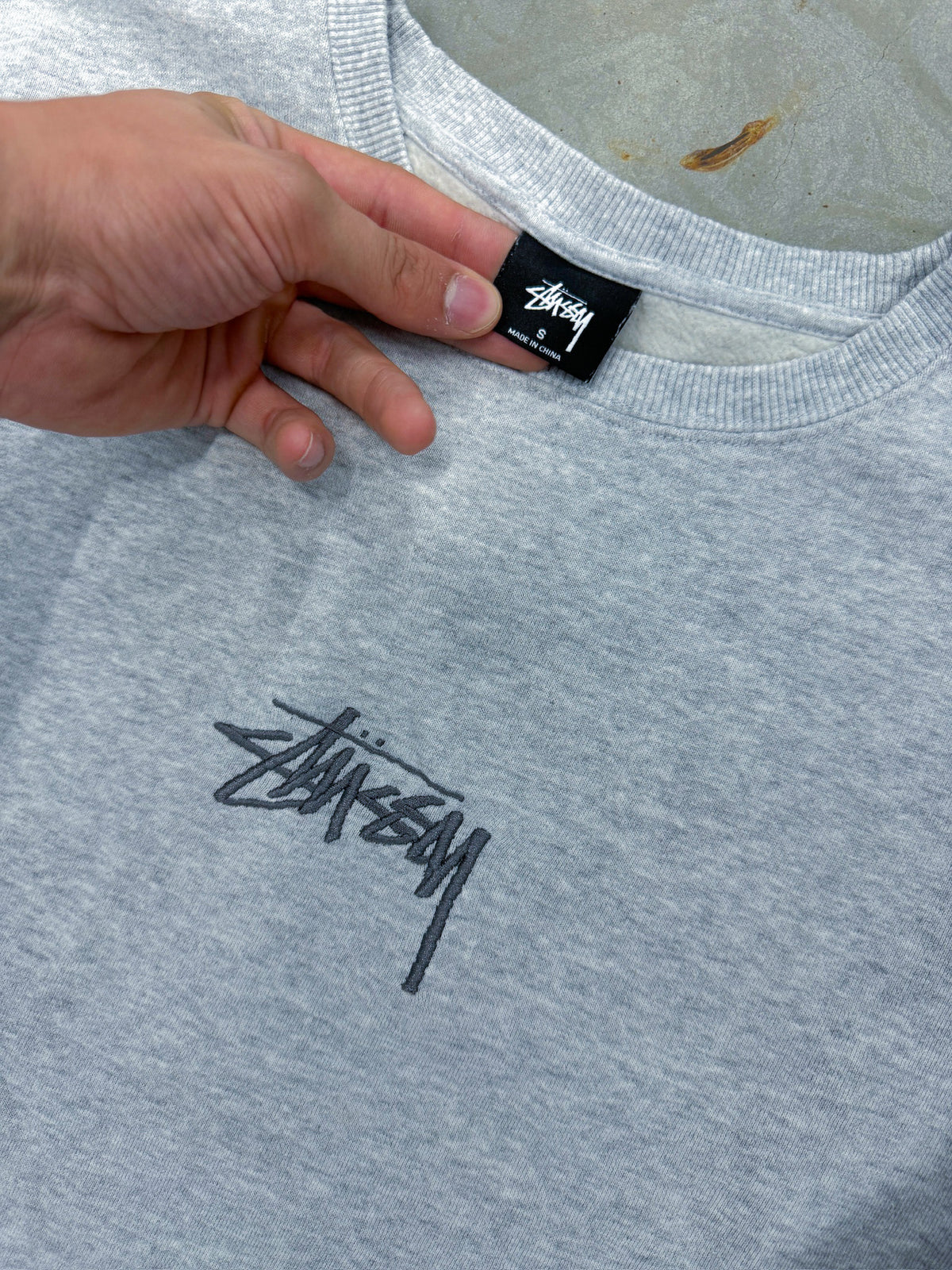 Vintage Stüssy Pullover | S