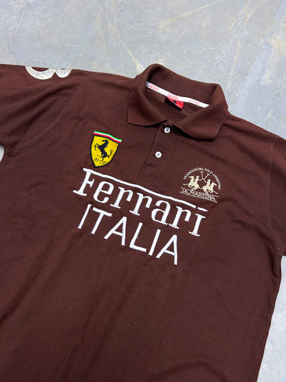 Vintage Ferrari Polo-Shirt | XL