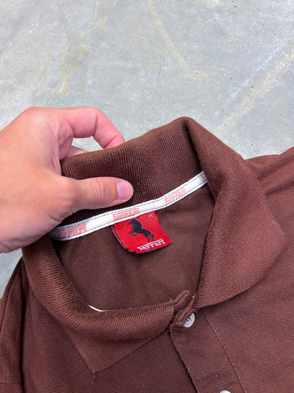 Vintage Ferrari Polo-Shirt | XL