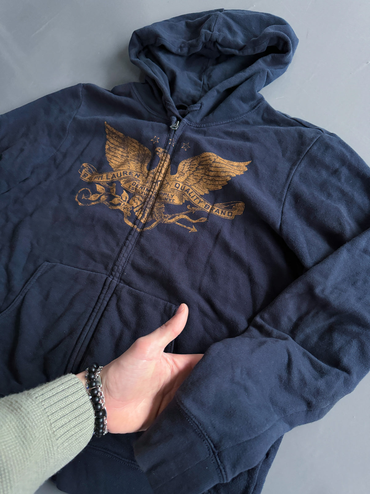 Ralph Lauren Vintage Zip Pullover | XL
