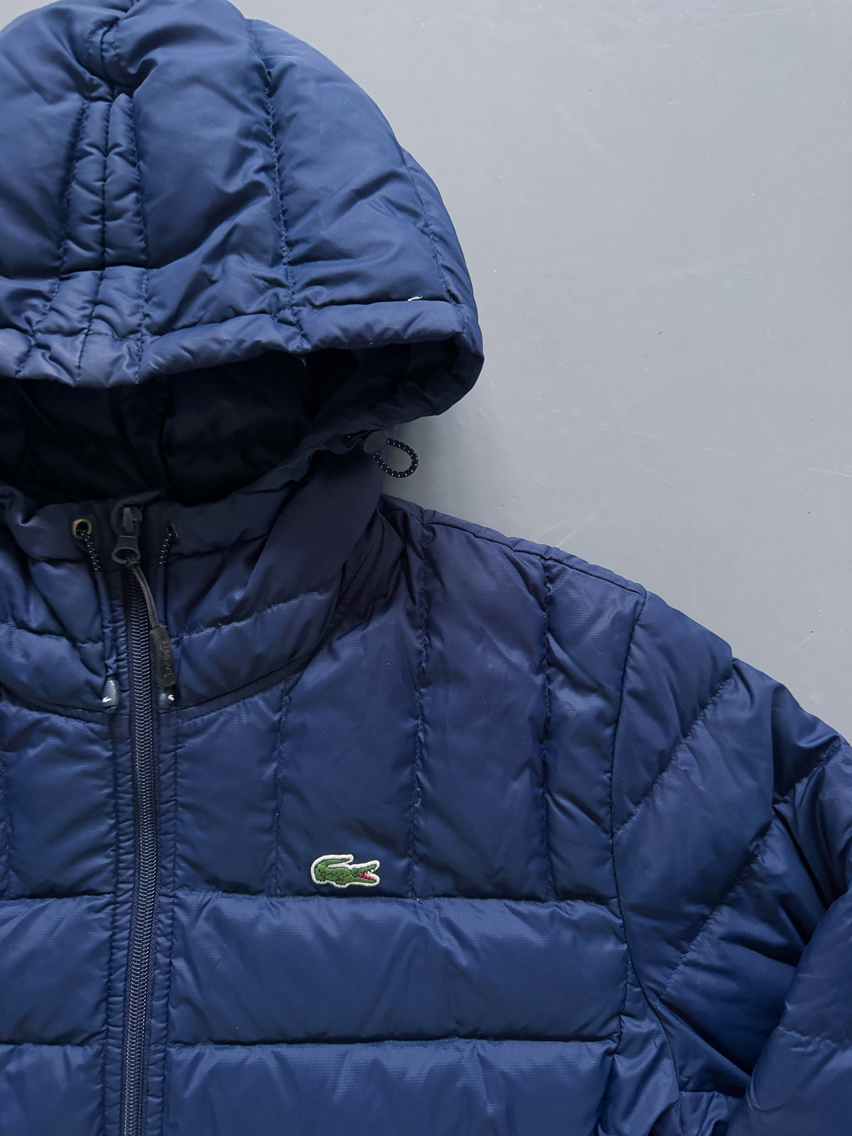 Lacoste Vintage Puffer / Winter Jacket | S