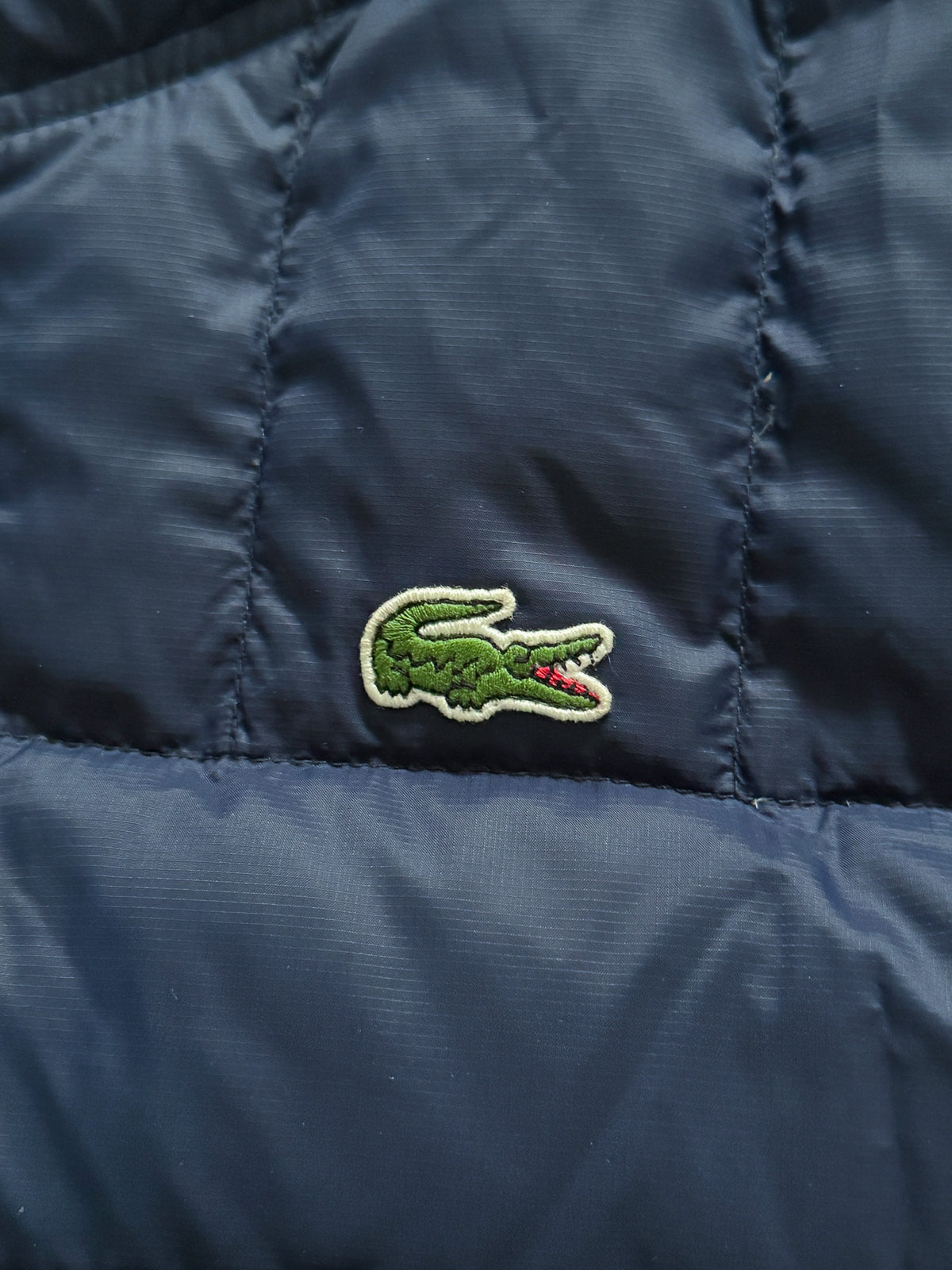 Lacoste Vintage Puffer / Winter Jacket | S