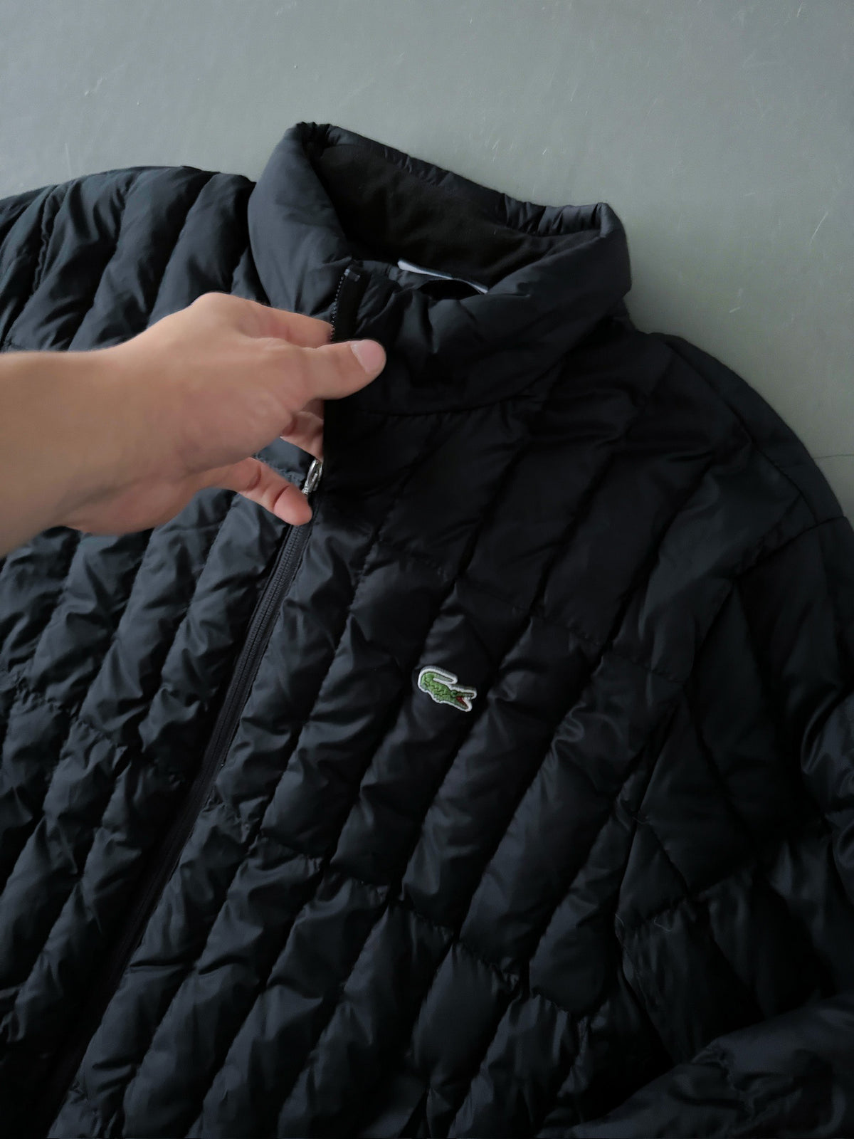 Lacoste Vintage Puffer Jacket | M