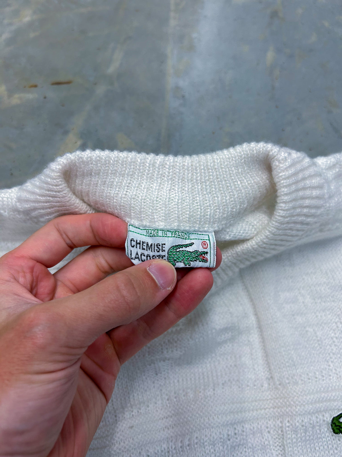 Lacoste Vintage Pullover | L