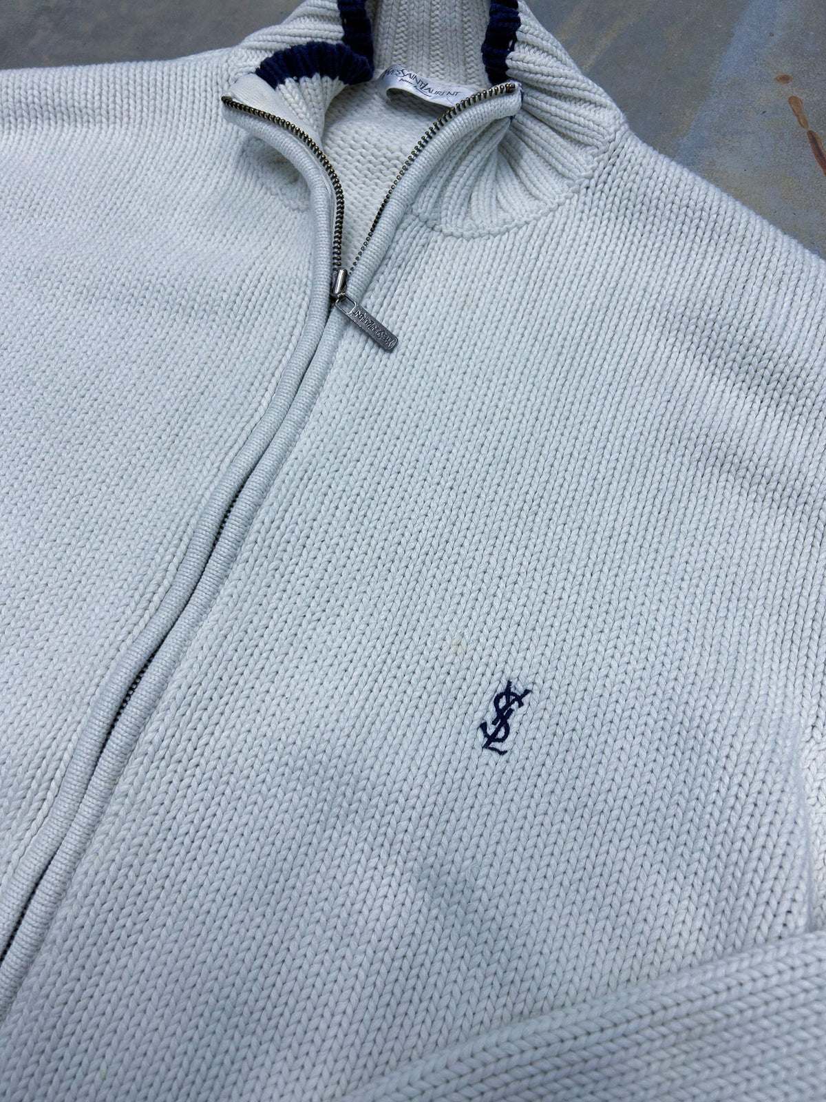 Yves Saint Laurent Vintage Strickjacke | XL
