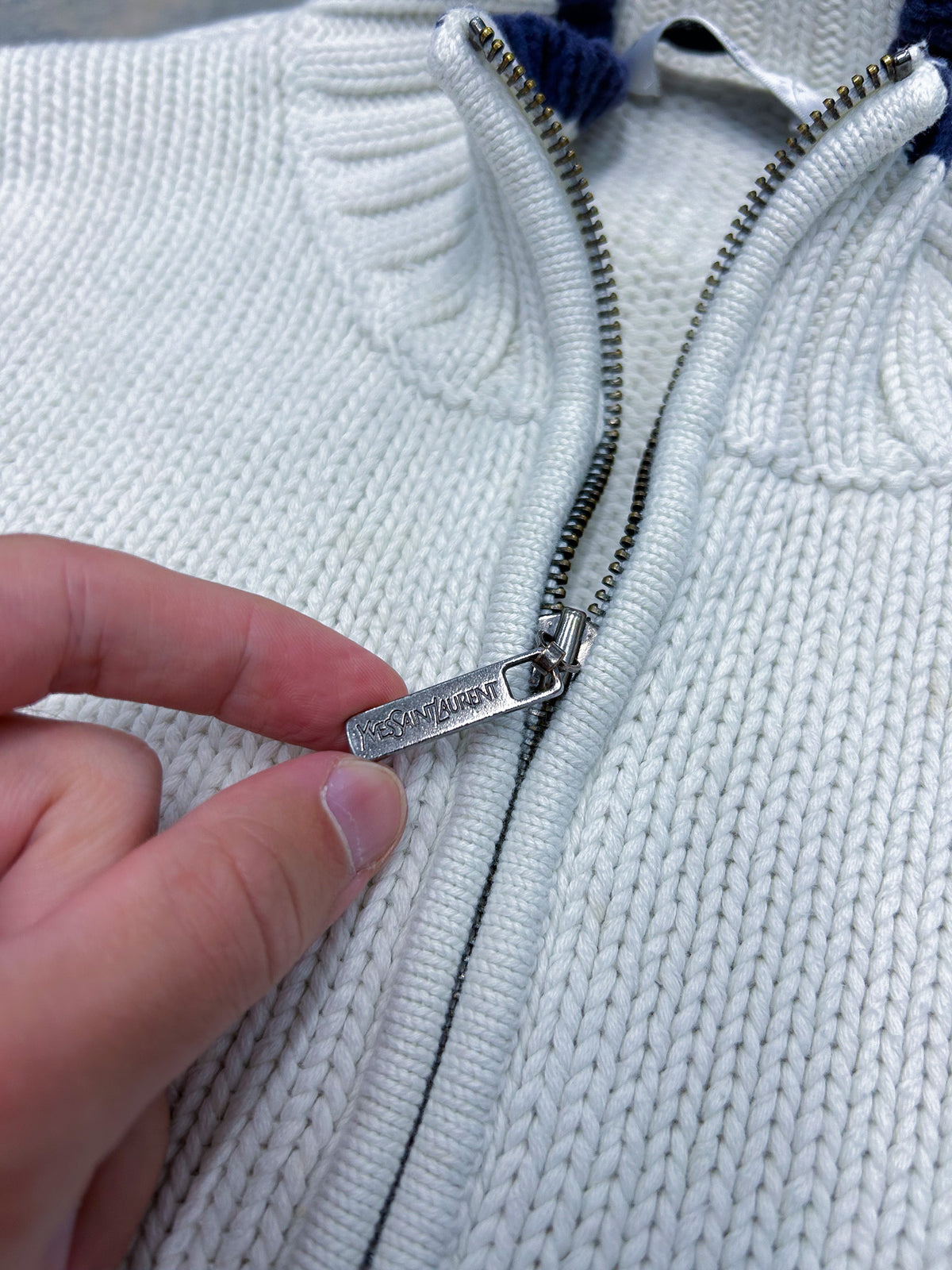 Yves Saint Laurent Vintage Strickjacke | XL