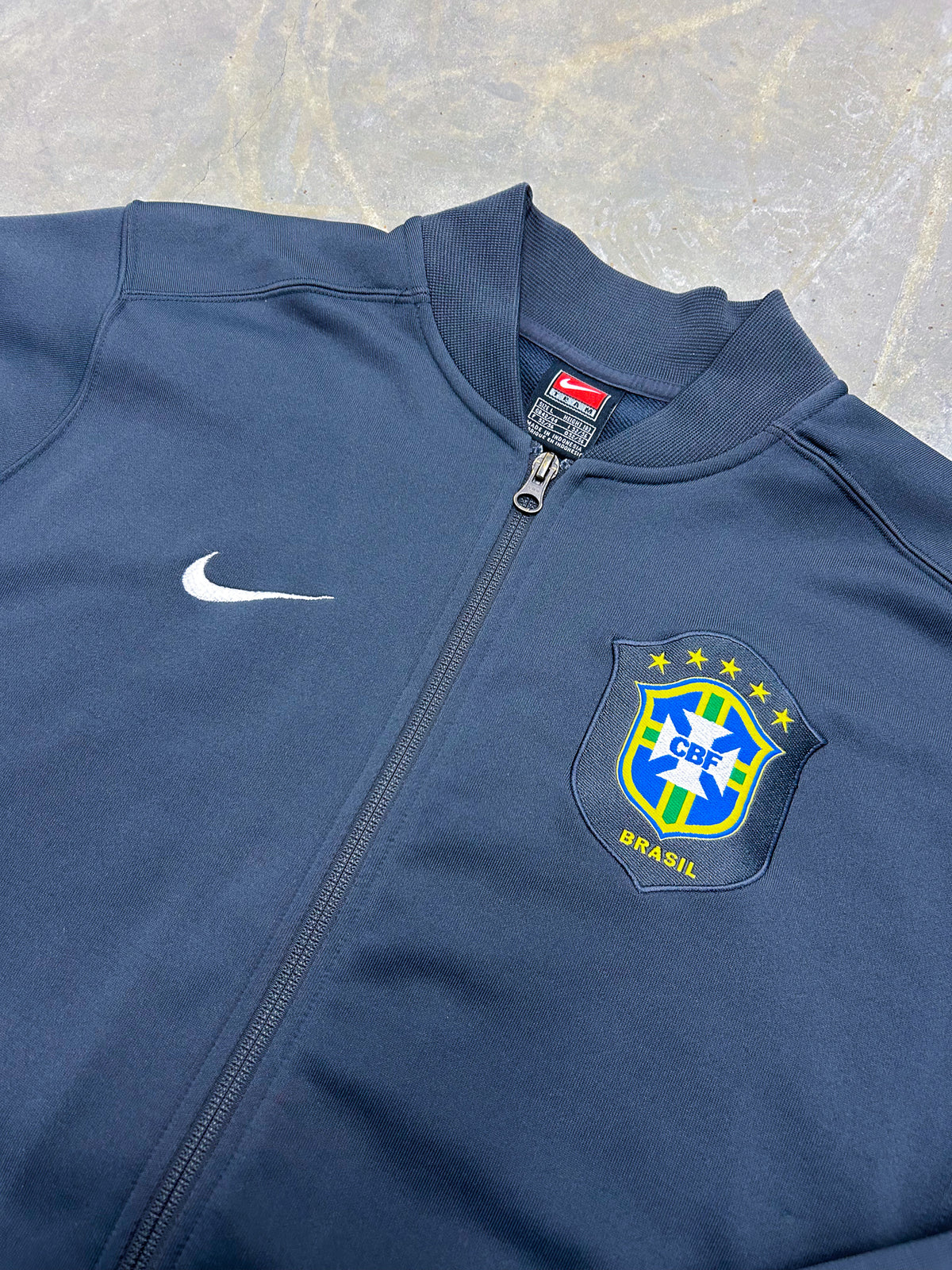 Vintage Nike x Brasil Trackjacket | L