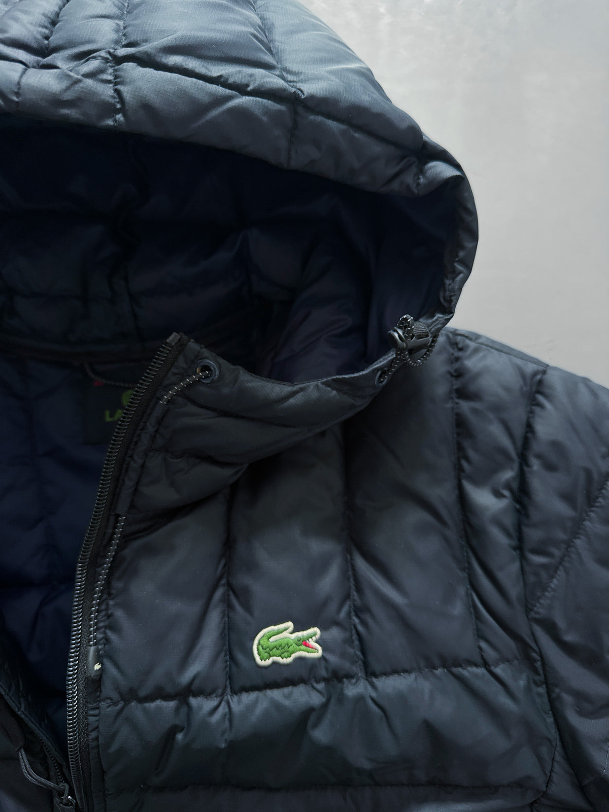Lacoste Vintage Puffer / Winter Jacket | L