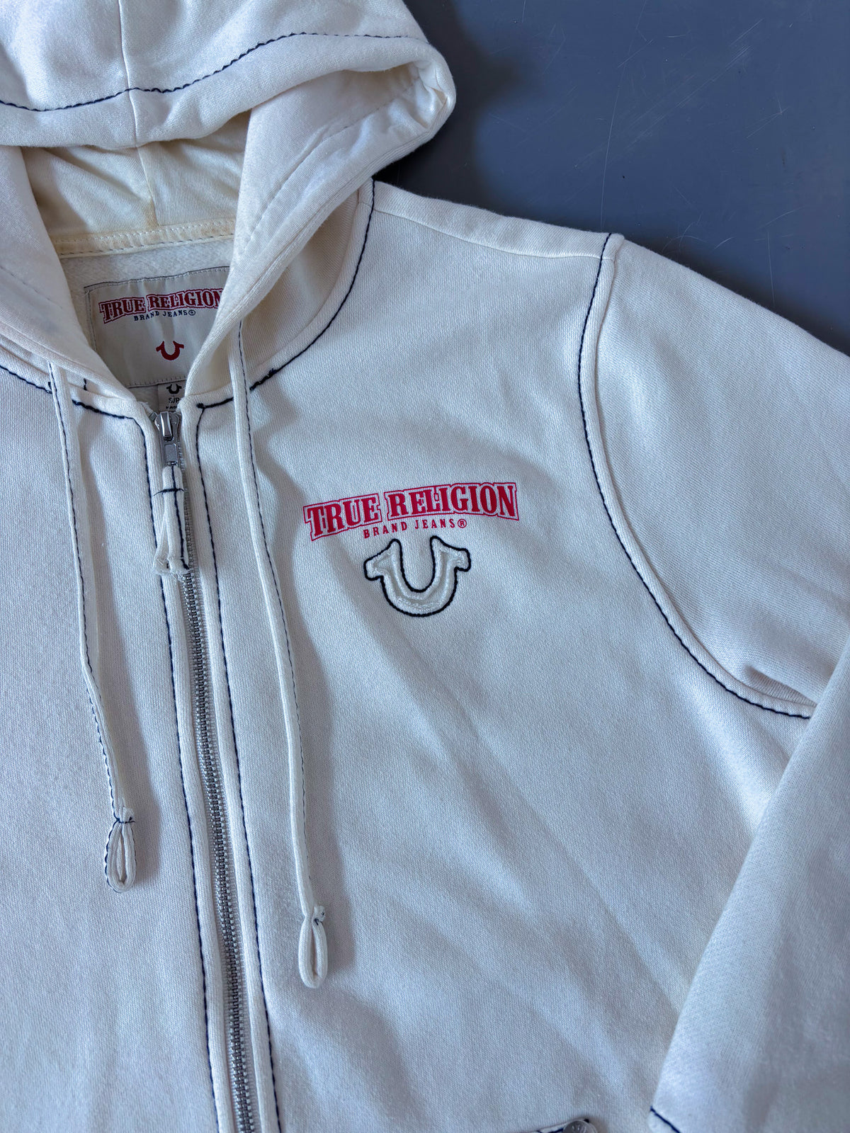 True Religion Vintage Sweatjacke | S