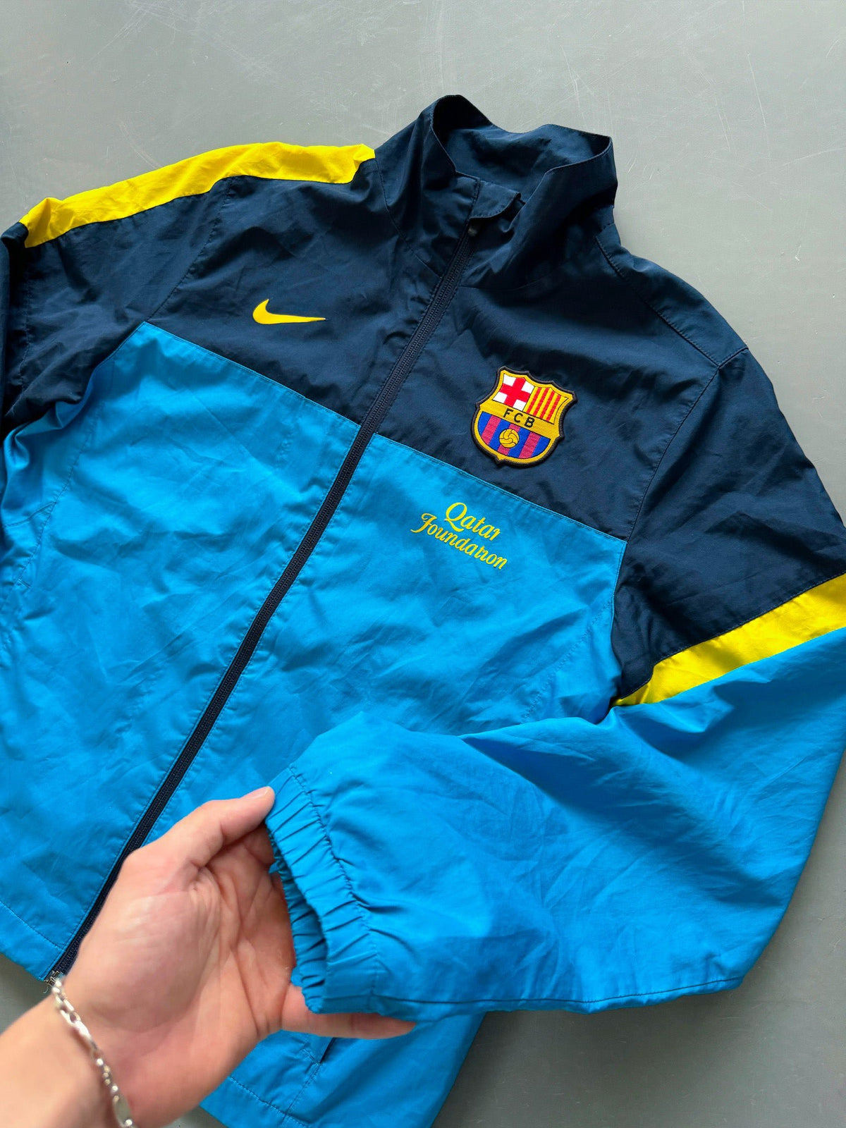 Vintage Nike x Barca Trackjacket | M