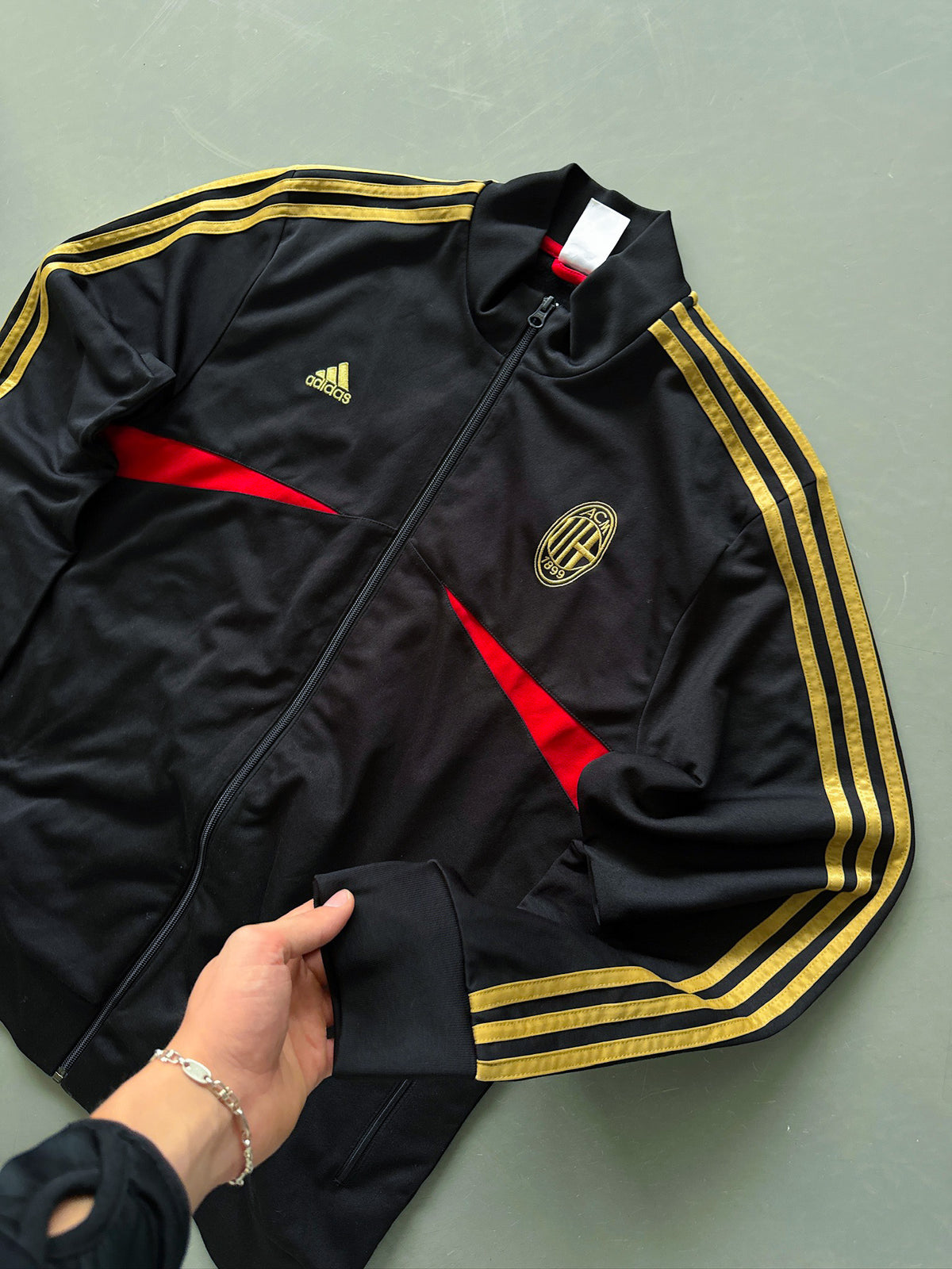 Vintage Adidas x AC Milan Trackjacket | XL