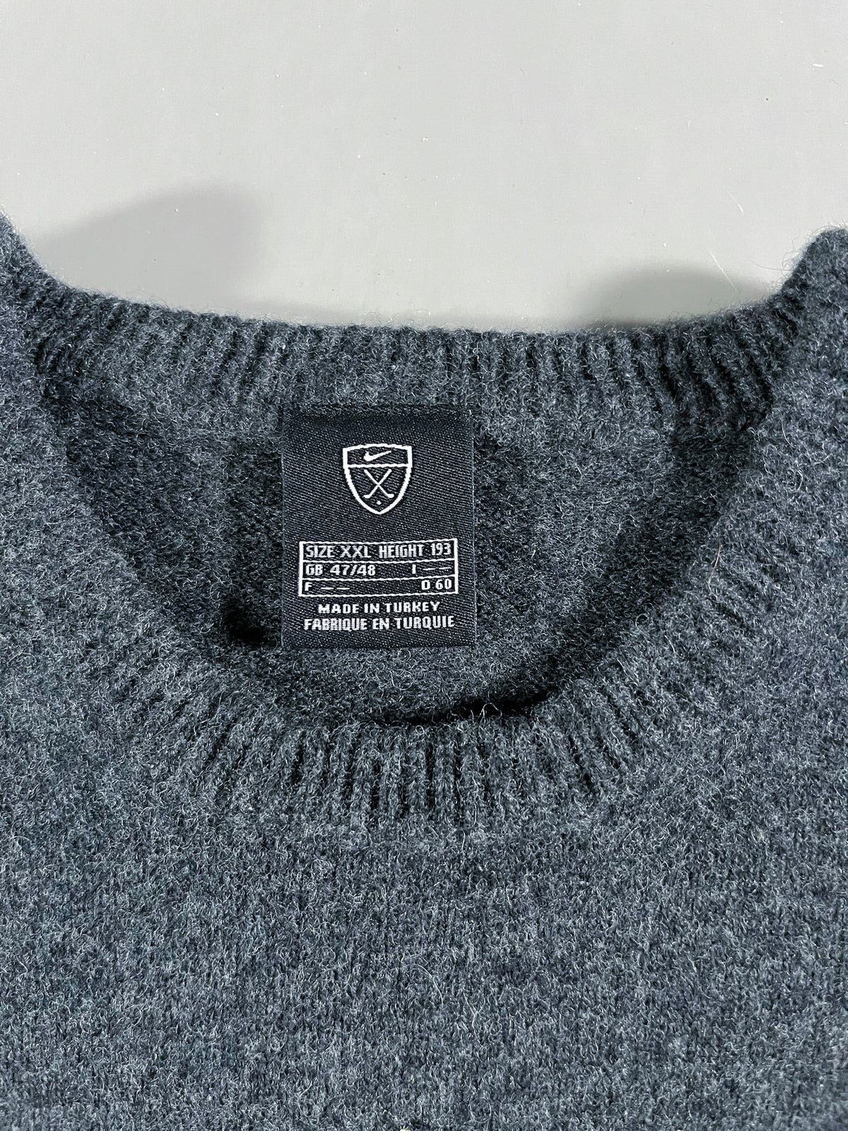 Nike Vintage Golf Knit Pullover | XXL