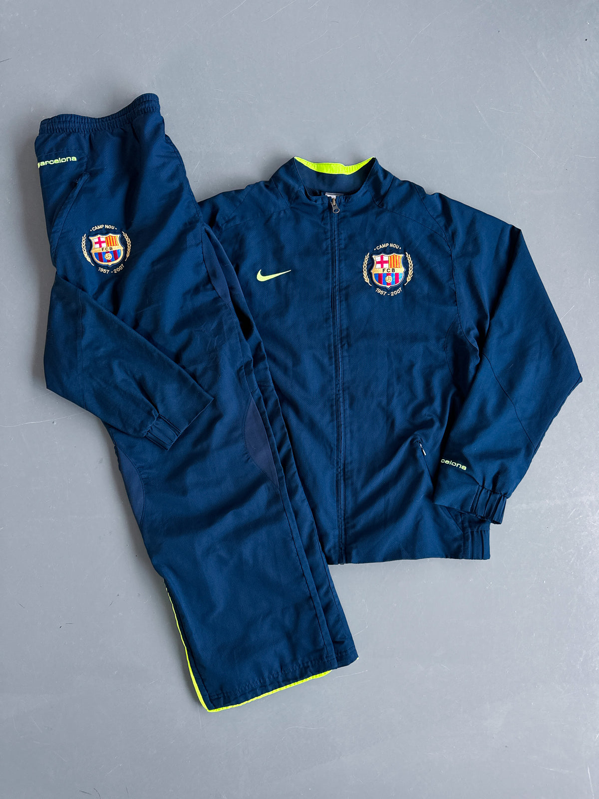 Vintage Nike x Barca Tracksuit | M