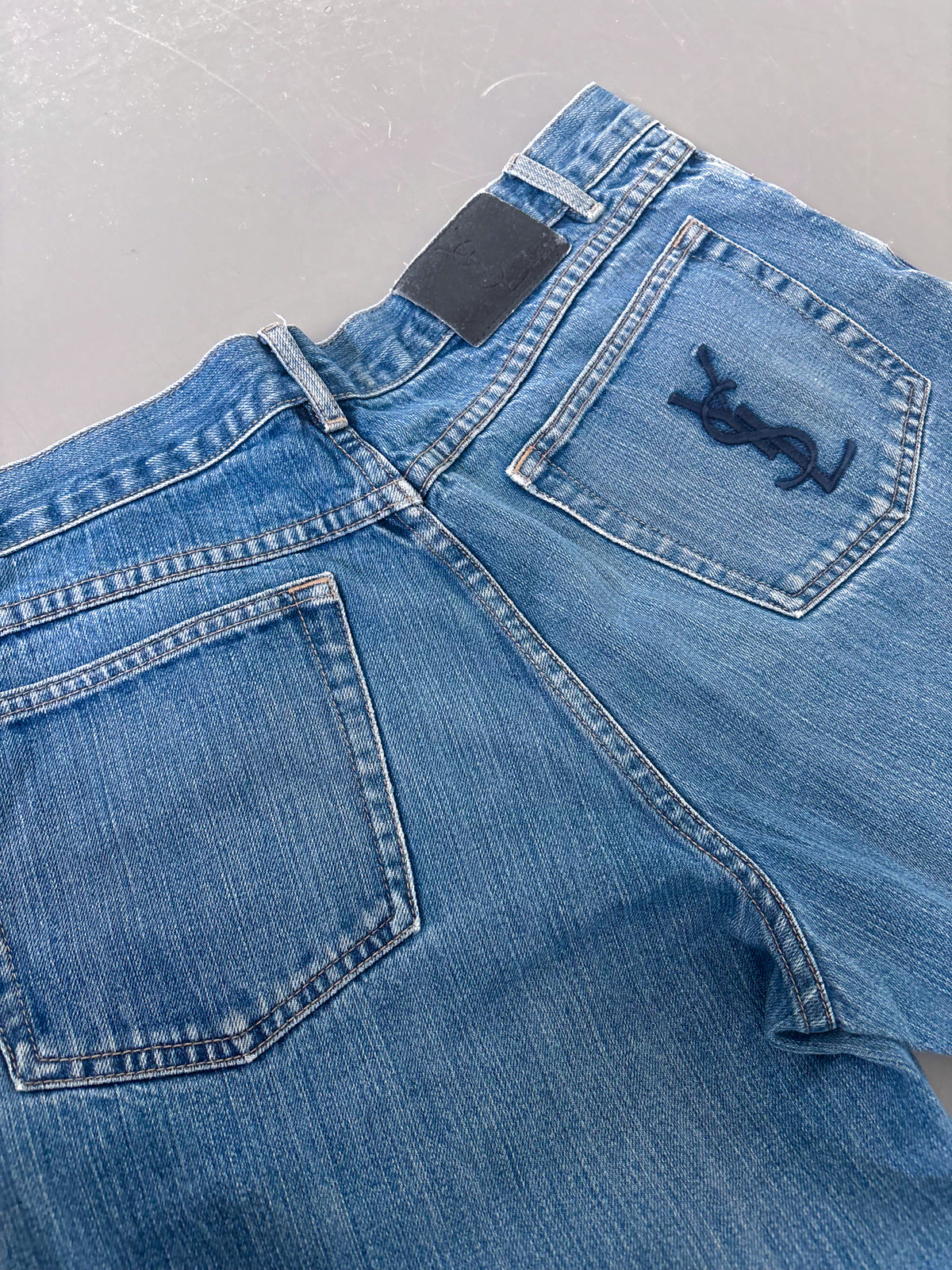 YSL Vintage Straight-Fit Jeans | M