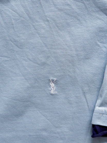 Yves Saint Laurent Vintage *Babyblue* Polo-Shirt | M