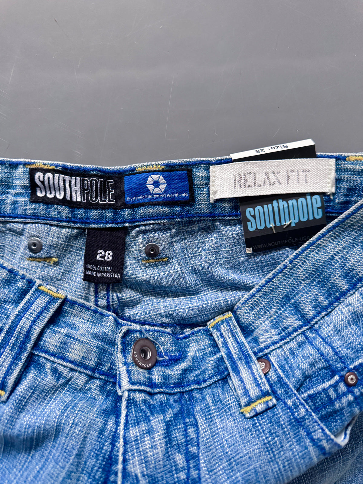 Southpole Vintage Baggy Jeans | S