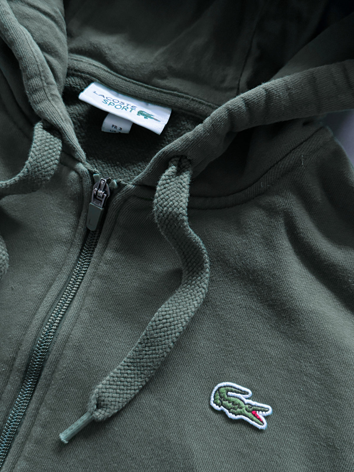 Lacoste Vintage Sweatjacke | S
