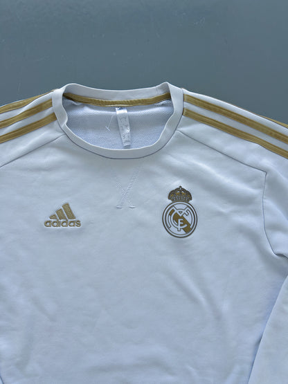 Real Madrid x Adidas Vintage Pullover | S