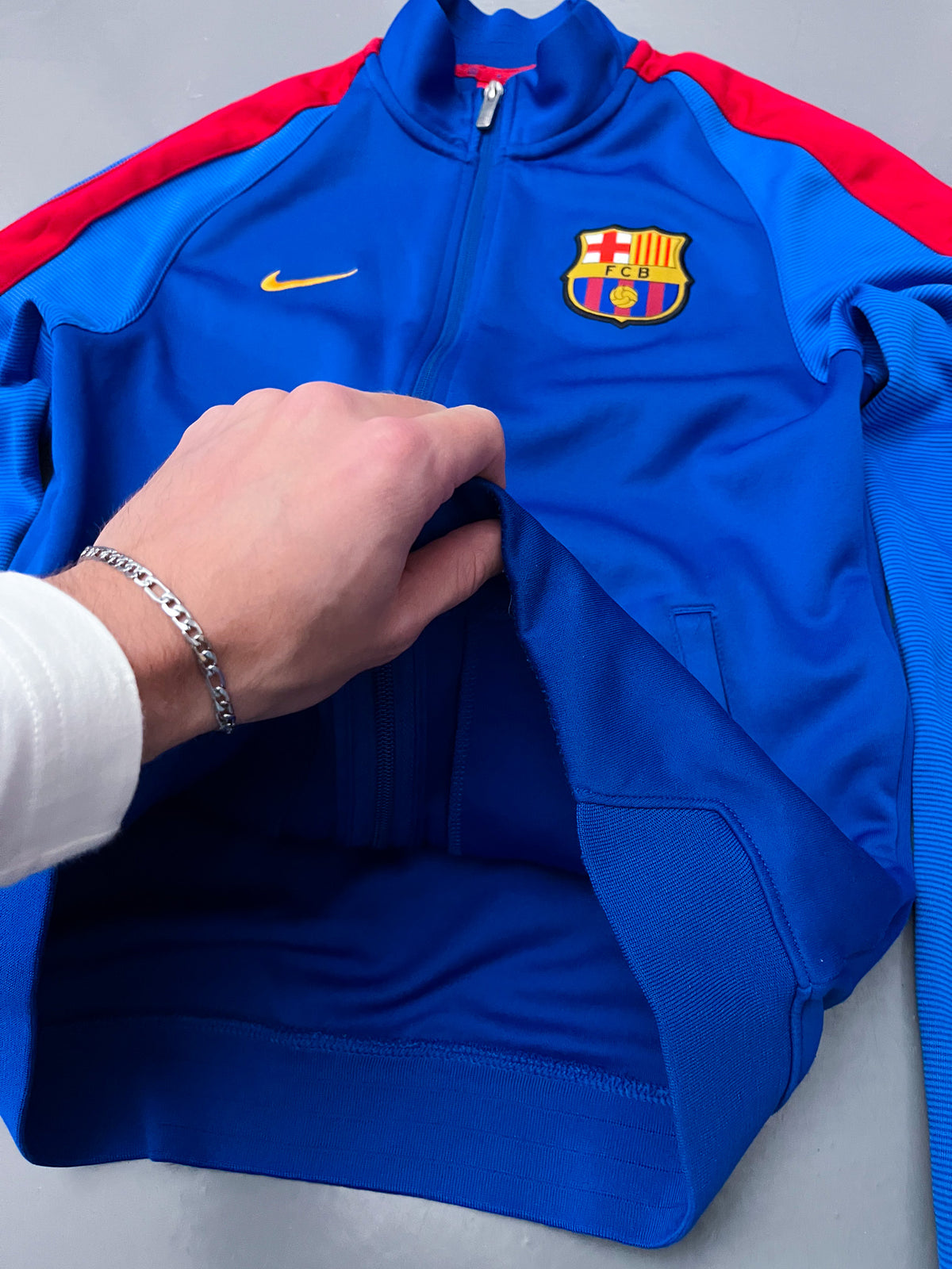 Vintage Nike x Barca Trackjacket | S
