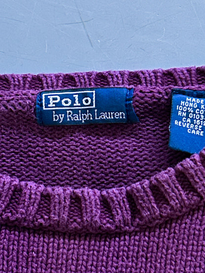 Polo Ralph Lauren Vintage *Wine Red* Pullover | XS
