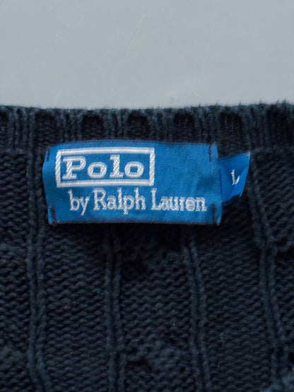 Polo Ralph Lauren Vintage *Cable Knit* Pullover | L