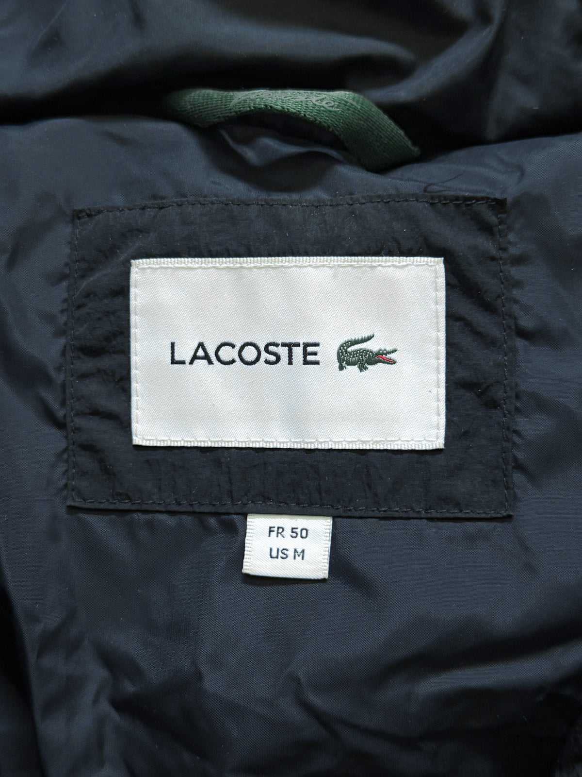 Lacoste Vintage Puffer / Winter Jacket | M