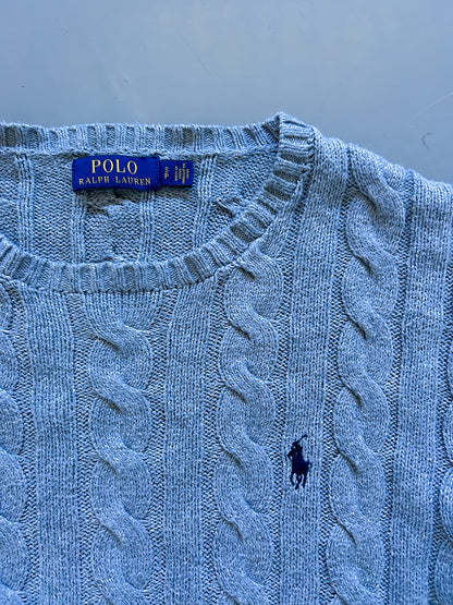 Polo Ralph Lauren Vintage *CABLE KNIT* Pullover | S
