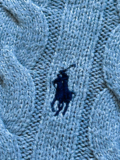 Polo Ralph Lauren Vintage *CABLE KNIT* Pullover | S