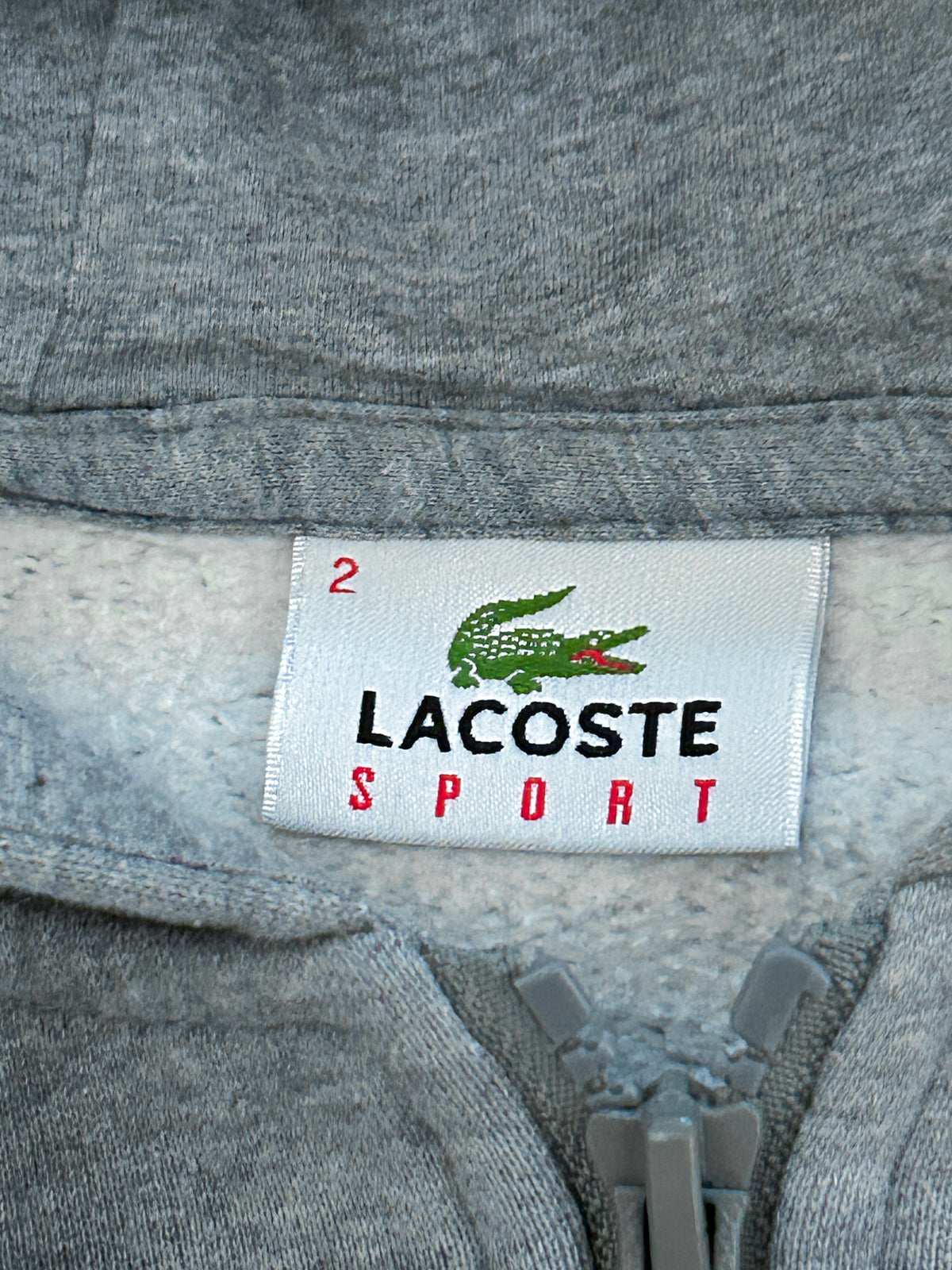 Lacoste Vintage Sweatjacke | XS