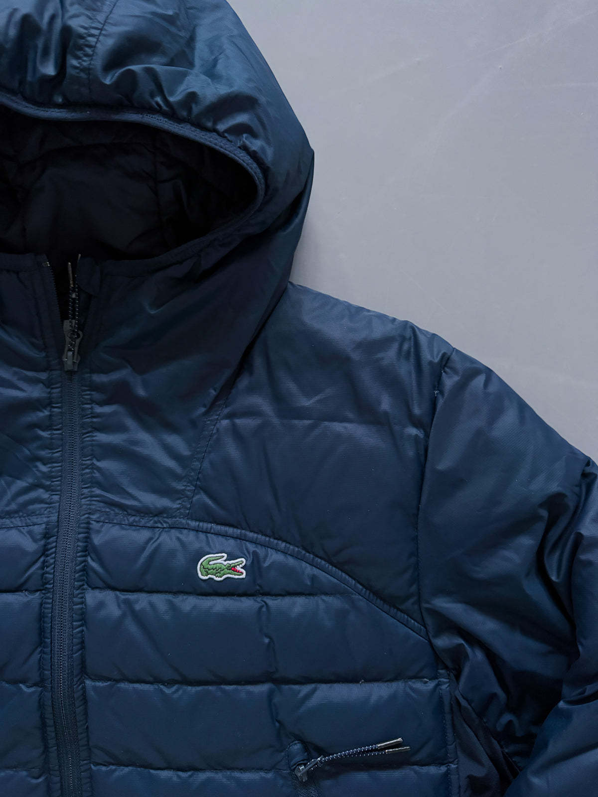 Lacoste Vintage Puffer / Winter Jacket | M
