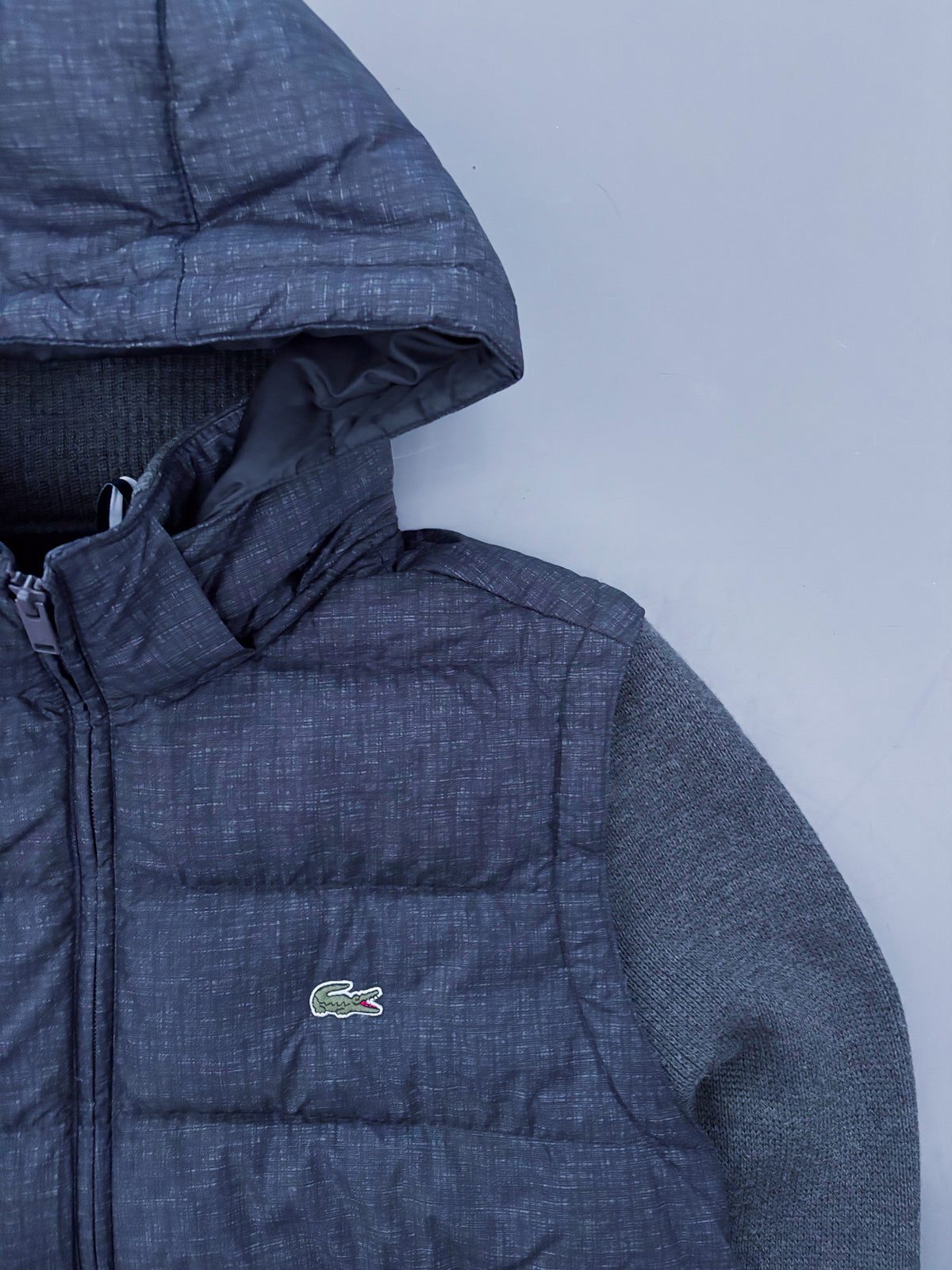 Lacoste Vintage Puffer / Winter Jacket / Cardigan | M