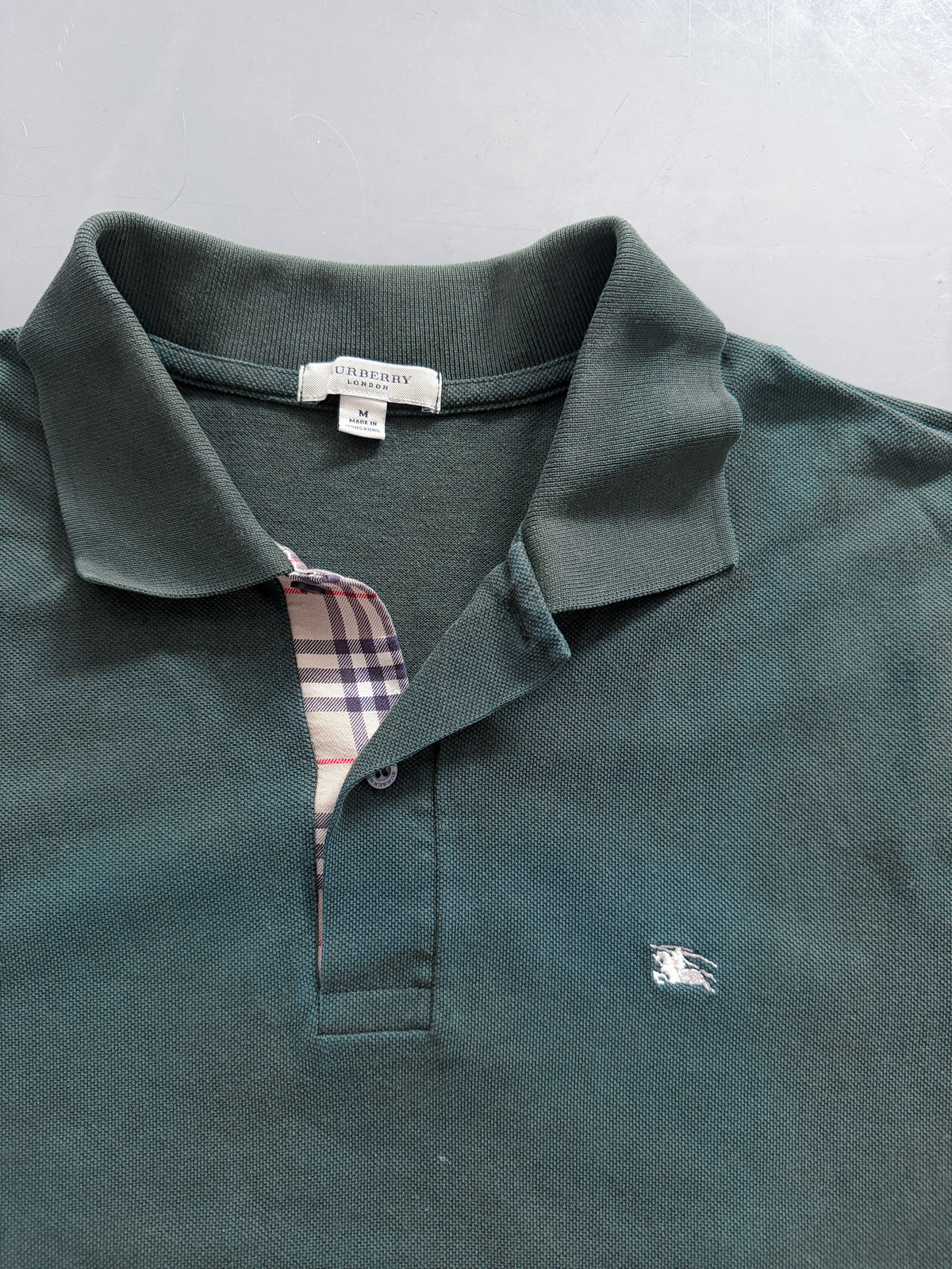 Vintage Burberry Polo-Shirt | M