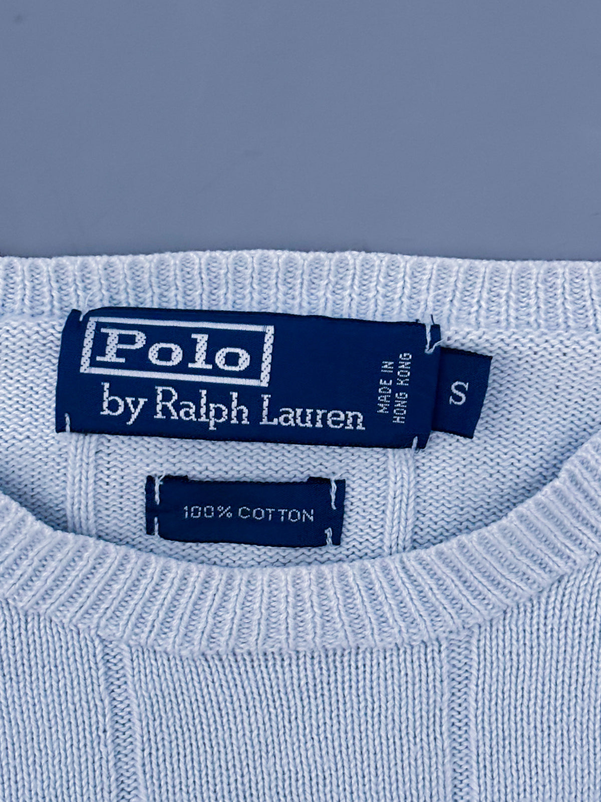 Polo Ralph Lauren *BABYBLUE* Vintage Pullover | S
