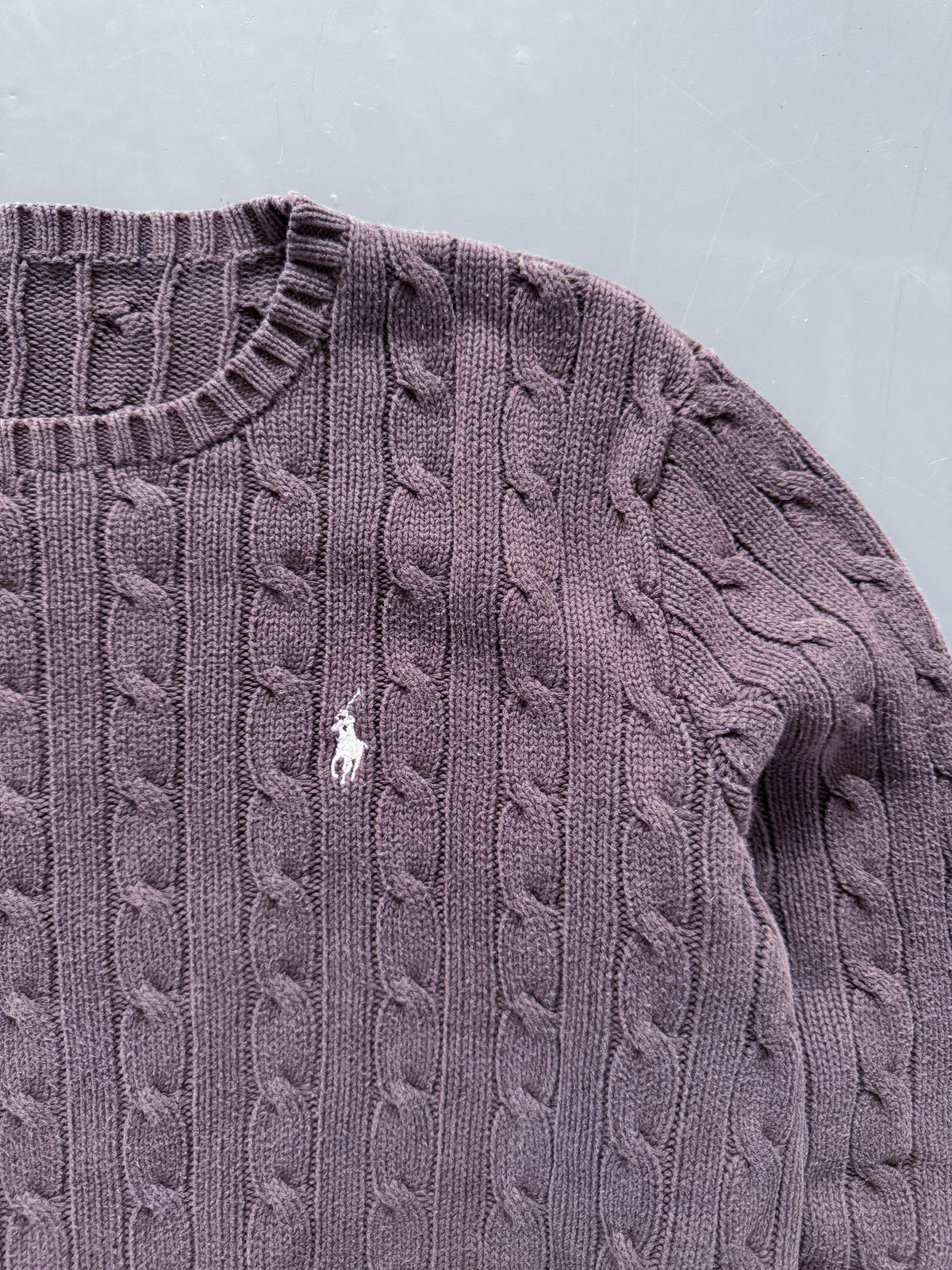 Polo Ralph Lauren Vintage *Cable Knit* Pullover | XS