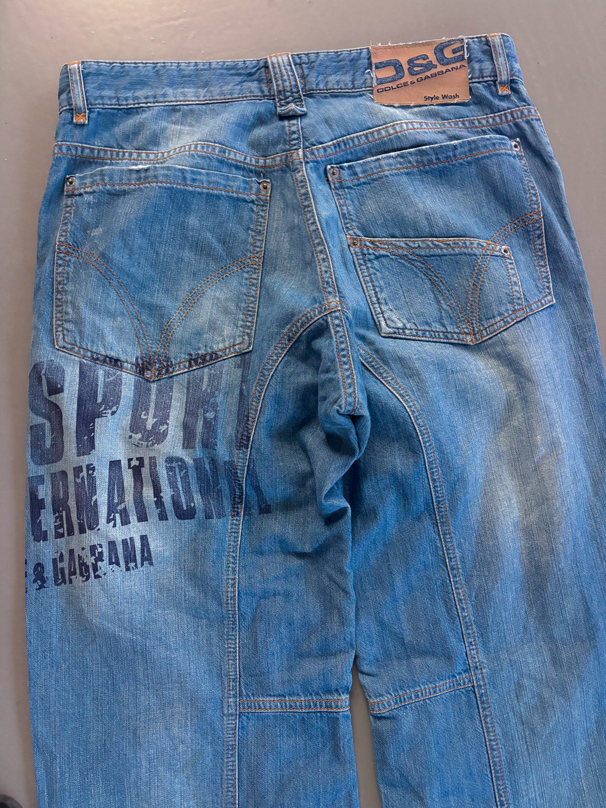 Vintage Dolce & Gabanna Baggy Jeans | M