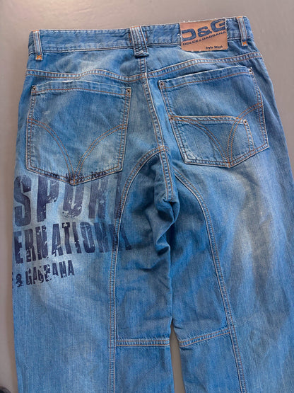 Vintage Dolce & Gabanna Baggy Jeans | M