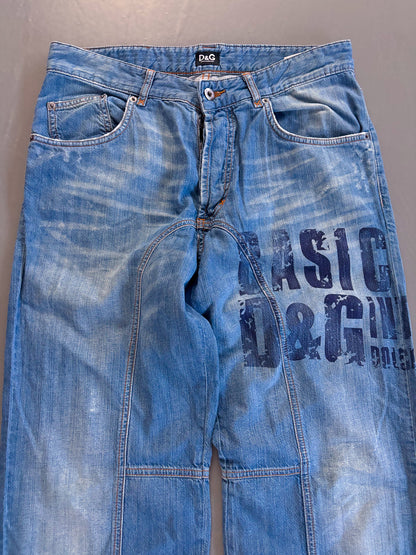 Vintage Dolce & Gabanna Baggy Jeans | M