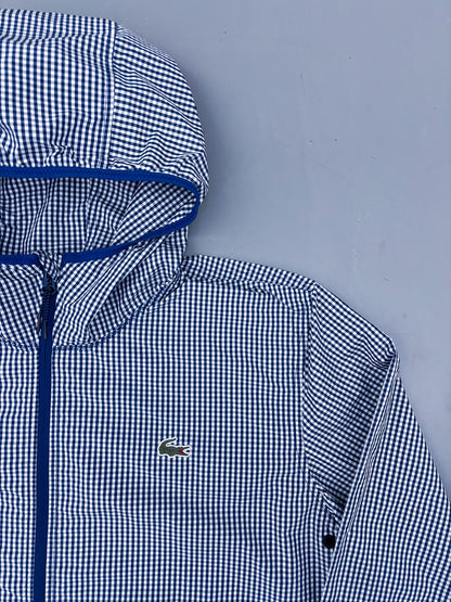 Lacoste Vintage *PLAID* Trackjacket | L