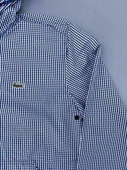 Lacoste Vintage *PLAID* Trackjacket | L