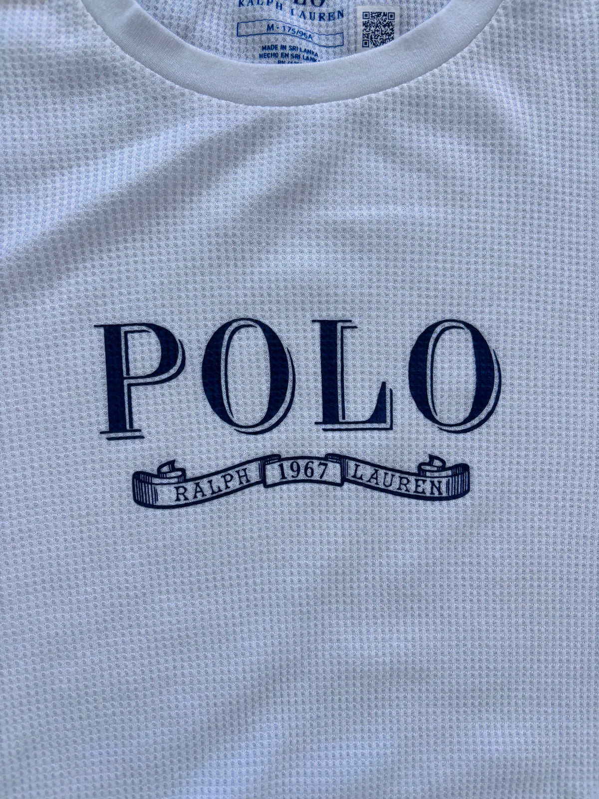 Polo Ralph Lauren Vintage Waffle Longsleeve | M
