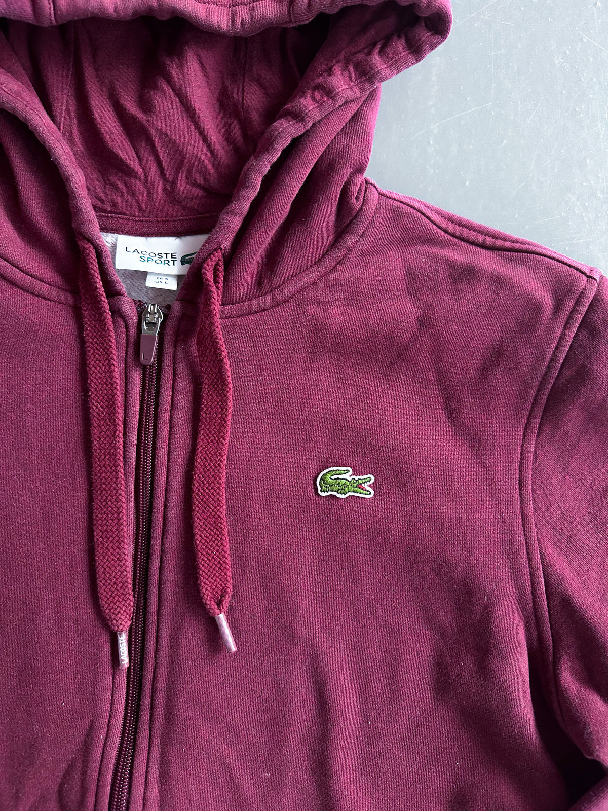Vintage Lacoste Strickjacke | L