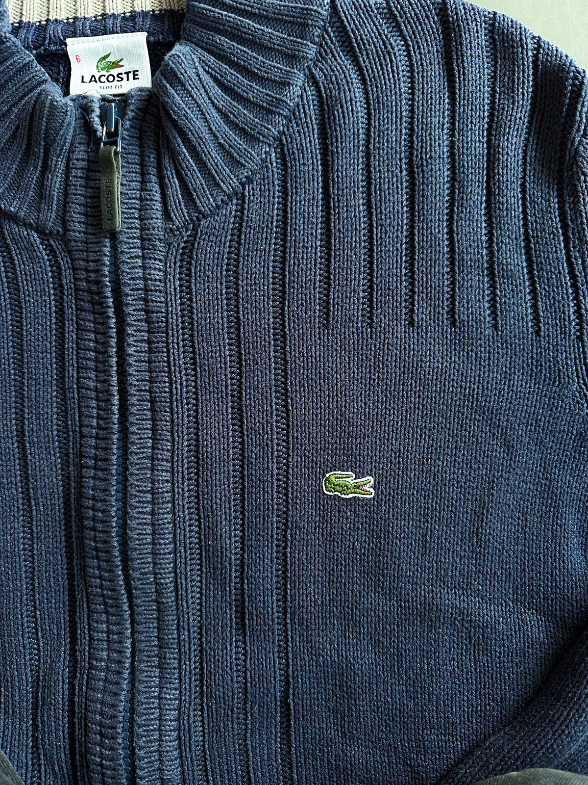 Vintage Lacoste *PREMIUM* Strickjacke | L