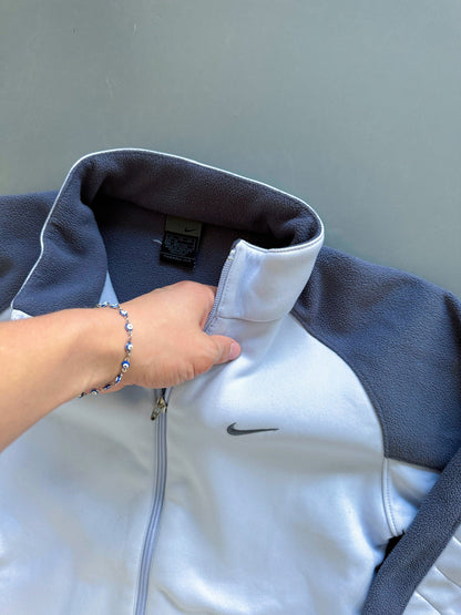 Vintage Nike Fleece Sweatjacke | S