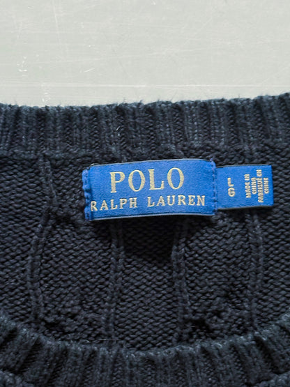 Polo Ralph Lauren Vintage *Cable Knit* Pullover | L