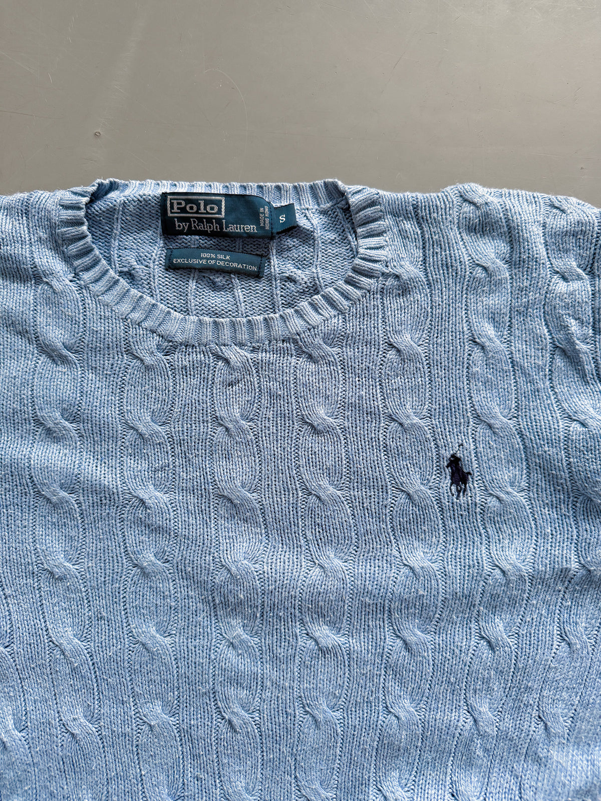 Polo Ralph Lauren Vintage *Cable Knit*Pullover | S
